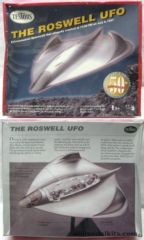 初回限定 【激レア！】ロズウェル事件のUFO のプラモデル - おもちゃ